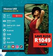 Hisense U60 4G LTE Smartphone