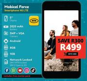 Mobicel Force 4G LTE Smartphone
