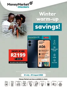 Checkers : Money Market (21 July - 24 August 2025)