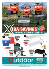 Checkers Outdoor : Xtra Savings On Long Weekend Essentials (18 March - 23 March 2025)