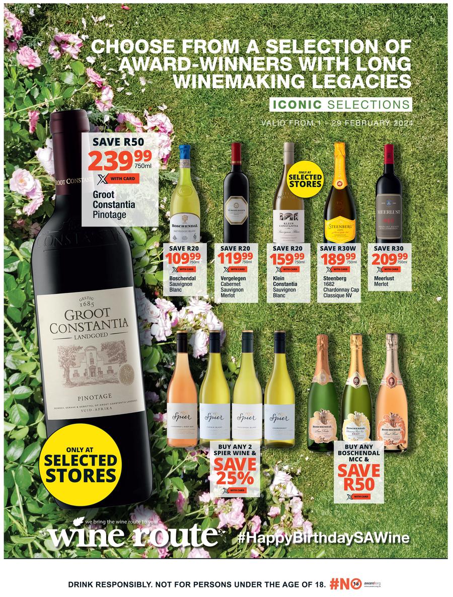 Pick N Pay Liquor Prices, February 2024, Updated