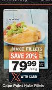 Cape Point Hake Fillets-800g