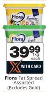Flora Fat Spread Assorted(Excludes Gold)-1Kg Each