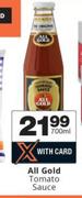 All Gold Tomato Sauce-700ml