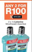 Listerine Mouthwash Assorted-2 x 1Ltr