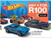 Hot Wheels Die Cast Cars Assorted-For Any 4