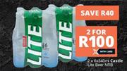 Castle Lite Beer NRB-2x6x340ml