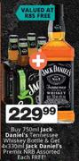 Jack Daniel's Tennessee Whiskey Bottle-750 ml