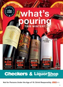 Checkers Liquor : What's Pouring (17 June - 7 July 2024)
