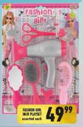 Fashion Girl Hair Playset-Each