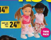 Candy Love Dolls Twin Pack 16cm