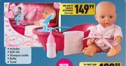 Mini Baby In Tub With Accessories 25cm-Each