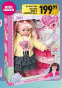 My Sweet Baby Doll With Sound & Accessories 40cm