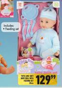 Tutu Love Soft Body Doll With Feeding Set 28cm