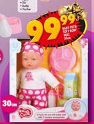 Baby Cutie Soft Body Doll 30cm