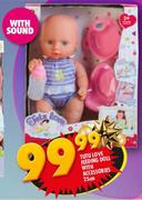 Tutu Love Feeding Doll With Accessories 25cm