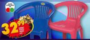 Kiddies' Plastic Chairs-Each