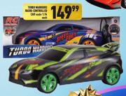 Turbo Warriors Radio Controlled Car Scale 1:14-Each