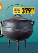 Bush Baby Cast Iron Potjie No.3