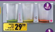 Tropical Juice Glass Set 3 Piece-Per Set