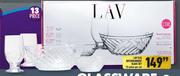Lav Elis Entertainment Glass Set 13 Piece-Per Set