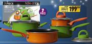 Colour Carbon Steel Cookware Set 7 Piece-Per Set