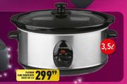 Platinum 3.5Ltr Slow Cooker With Glass Lid