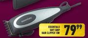 Essentials Soft Grip Hair Clipper 10W