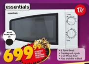 Essentials 17Ltr Manual Microwave Oven 700W