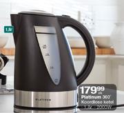 Platinum 1.8Ltr 360Deg. Koordlose Ketel