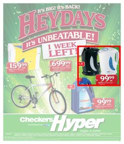 Checkers Western Cape : Heydays Specials ( 17 Feb - 23 Feb 2014 ), page 1