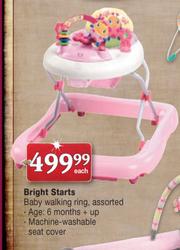 Bright starts store walking ring