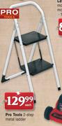Pro Tools 2 Step Metal Ladder