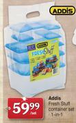Addis Fresh Stuff Container Set 1-In-1-Per Set