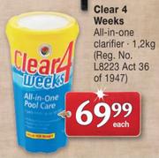 Clear 4 Weeks All-In-One Clarifier 1.2Kg