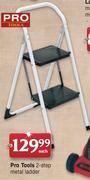 Pro Tools 2 Step Metal Ladder