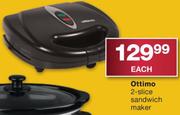 Ottimo 2 Slice Sandwich Maker