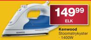 Kenwood Stoomstrykyster 1400W