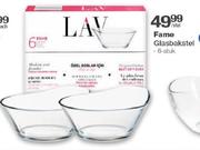 Fame 6 Stuk Glasbakstel-Per Stel