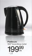 Platinum 360 Deg 1.7Ltr Koordlose Ketel