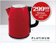 Platinum 360 Deg 1.7Ltr Cordless kettle