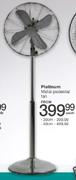 Platinum 40cm Metal Pedestal Fan-Each