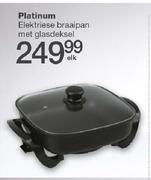 Platinum Elektriese Braai Pan Met Glasdeksel-Elk