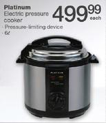 platinum electric pressure cooker price