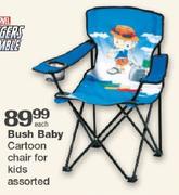 Bush Baby Cartoon Chair For Kids Assorted-Each