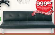 Quality Sleeper Couch-178(L) x 68(W) x 69cm(H) Each