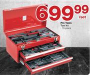 Pro Tools 78-Piece Tool Kit-Per Set