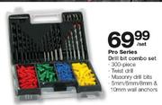 Pro Series 300-Piece Drill Bit Combo Set-Per Set