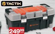 Tactix 57cm Heavy-Duty Plastic Toolbox