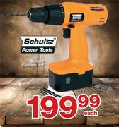Schultz 18V Cordless Drill